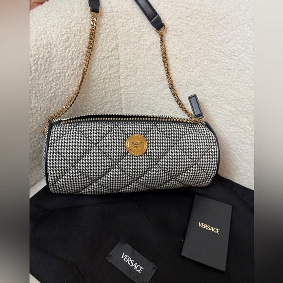 Versace Medusa Quilted Crossbody Sling Bag NWT - Picture 8 of 10